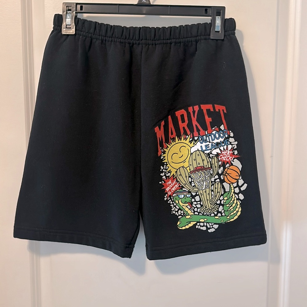 Chinatown Market, Desert Outdoor shorts, youth, extra large,Black